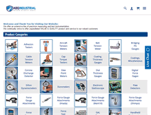 Tablet Screenshot of abqindustrial.net